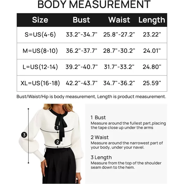 imageZESICA Womens Fall Winter Cardigan Sweaters Long Lantern Sleeve Open Front Button Down Comfy Knitted Outerwear CoatWhite