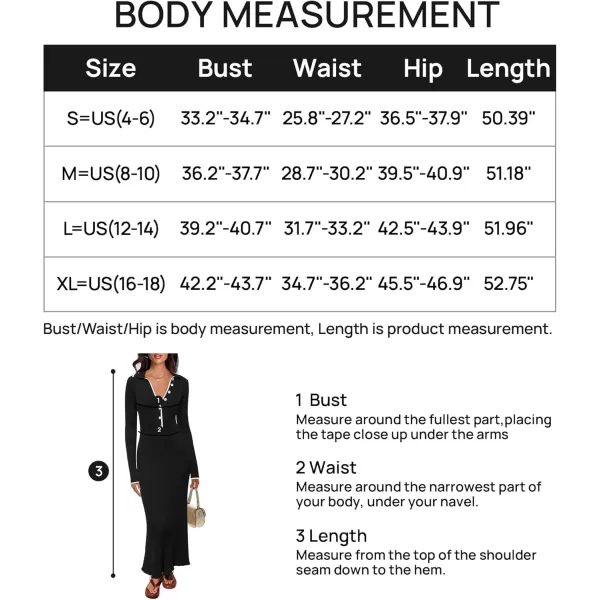 imageZESICA Womens Long Sleeve Sweater Dress 2024 Fall V Neck Ribbed Knit Casual Formal Cocktail Bodycon Maxi DressesBlack