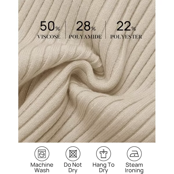 imageZESICA Womens Sleeveless Tank Tops Summer Scoop Neck Ribbed Knit Slim Fitted Casual Basic Tee ShirtsAlmond