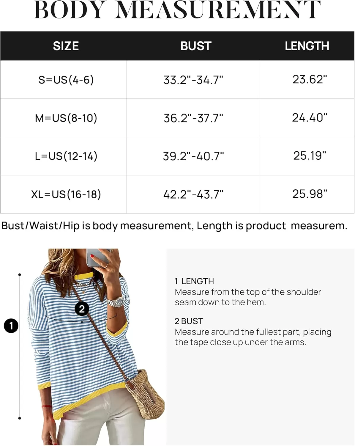 imageZESICA Womens 2024 Fall Striped Sweaters Long Sleeve Crew Neck Shirts Color Block Lightweight Pullover TopsBlue