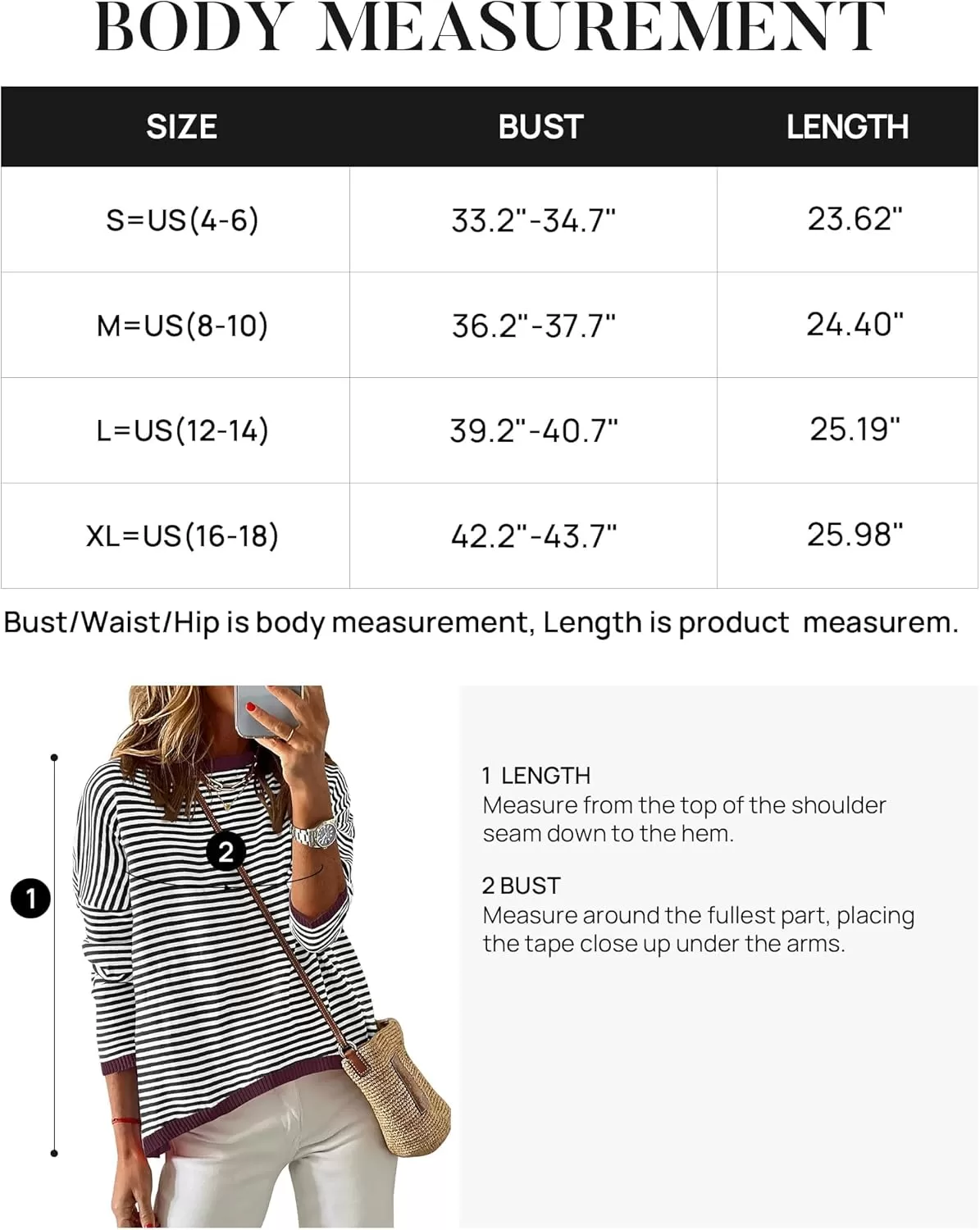 imageZESICA Womens 2024 Fall Striped Sweaters Long Sleeve Crew Neck Shirts Color Block Lightweight Pullover TopsDim