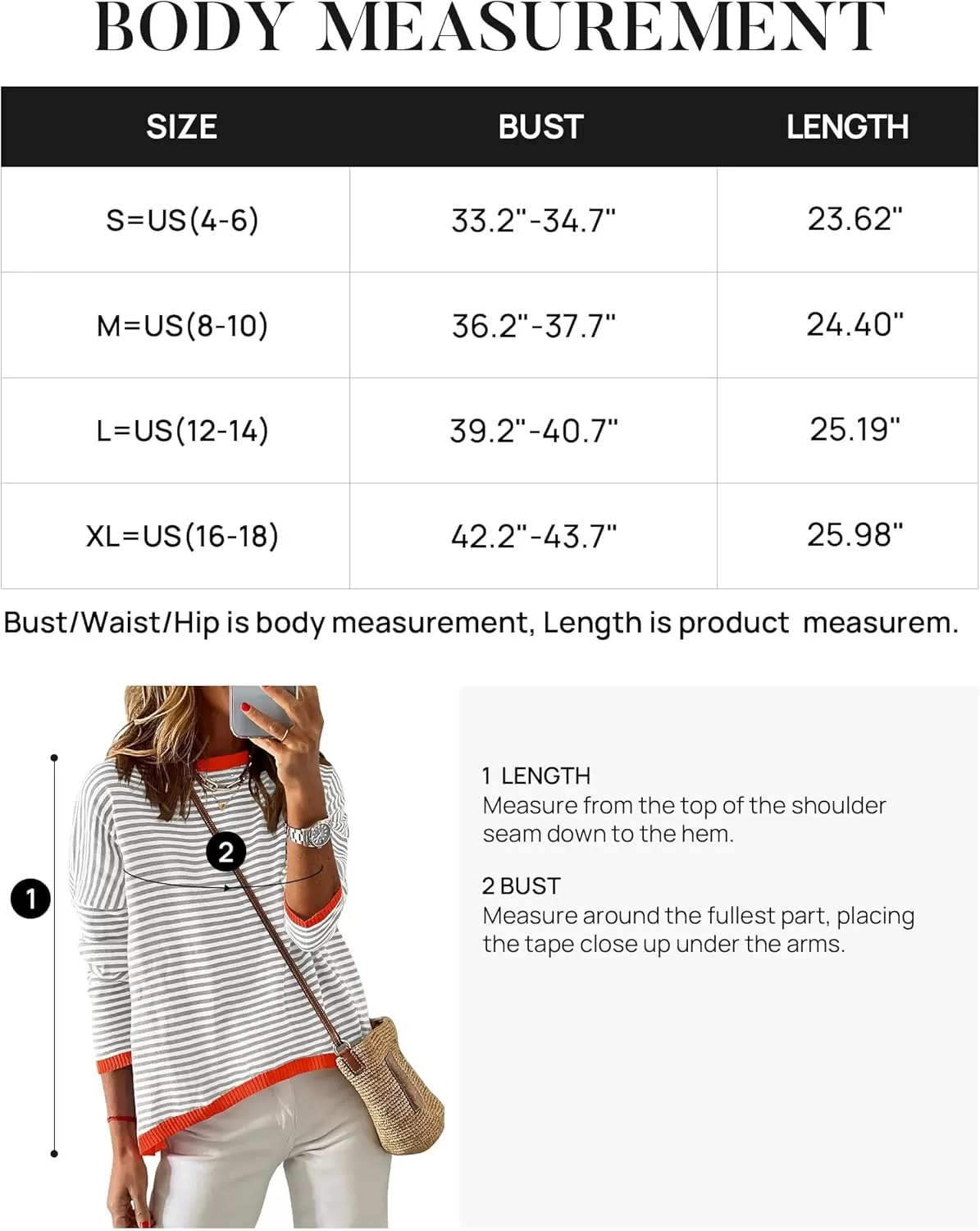 imageZESICA Womens 2024 Fall Striped Sweaters Long Sleeve Crew Neck Shirts Color Block Lightweight Pullover TopsGrey