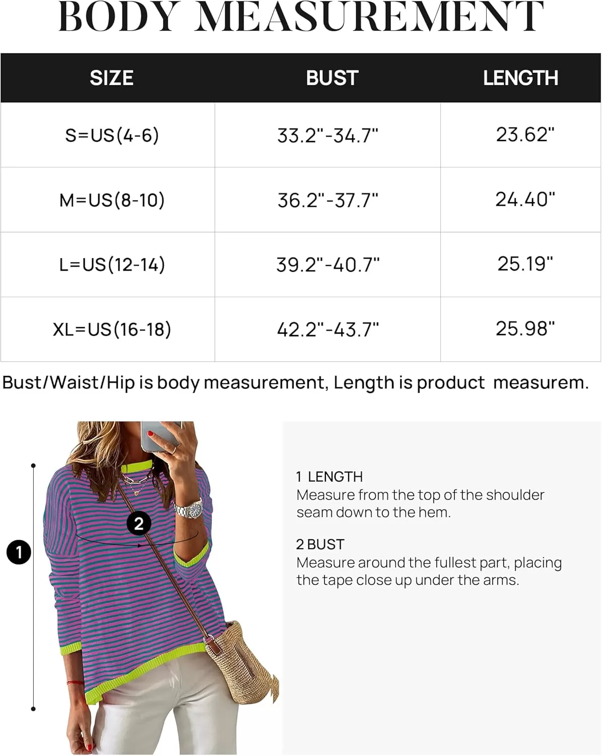 imageZESICA Womens 2024 Fall Striped Sweaters Long Sleeve Crew Neck Shirts Color Block Lightweight Pullover TopsPinkgreen