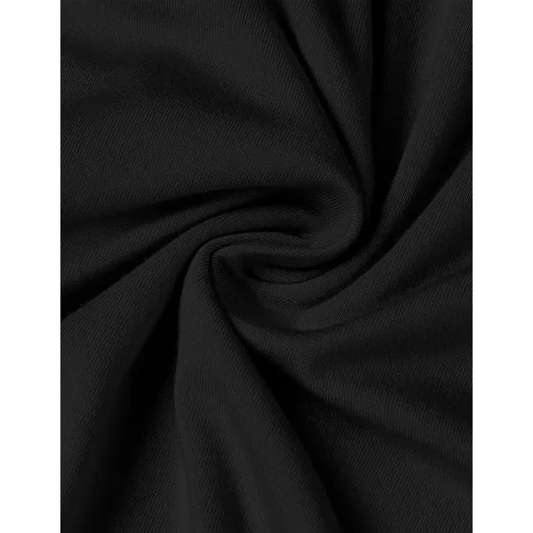 imageZESICA Womens Long Sleeve Bodycon Maxi Dresses 2024 Fall Knit Slim Fit Ruched Sexy Elegant Cocktail Party DressBlack