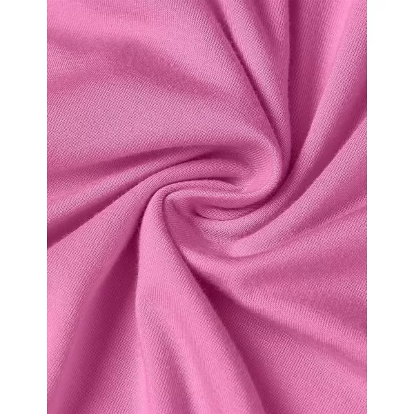 imageZESICA Womens Long Sleeve Bodycon Maxi Dresses 2024 Fall Knit Slim Fit Ruched Sexy Elegant Cocktail Party DressPink