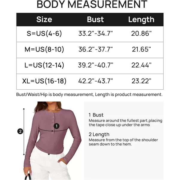 imageZESICA Womens Long Sleeve Crew Neck Shirts 2024 Fall Button Down Slim Fitted Knit Basic Tops Fleece Lined Pullover SweaterPurple