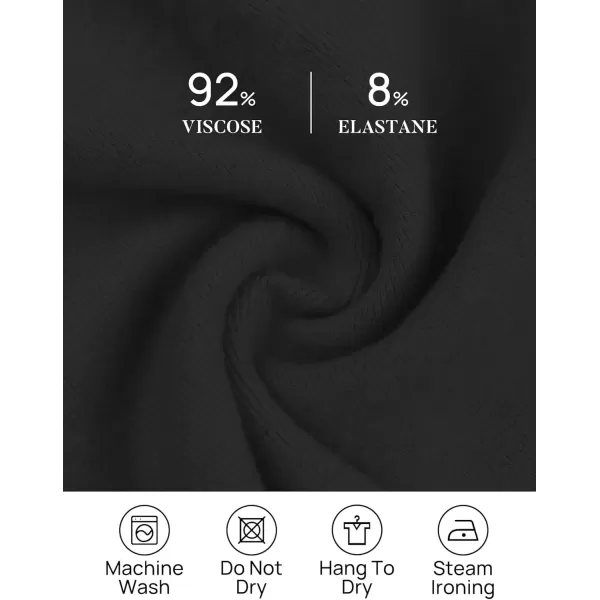 imageZESICA Womens Long Sleeve Mock Neck Tops 2024 Fall Slim Fitted Pullover Basic Shirts Casual Winter ClothesBlack