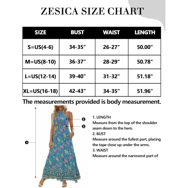 imageZESICA Womens 2024 Summer Crossover Halter Neck Sleeveless Plaid Cut Out Backless Flowy A Line Maxi DressVintagegreen
