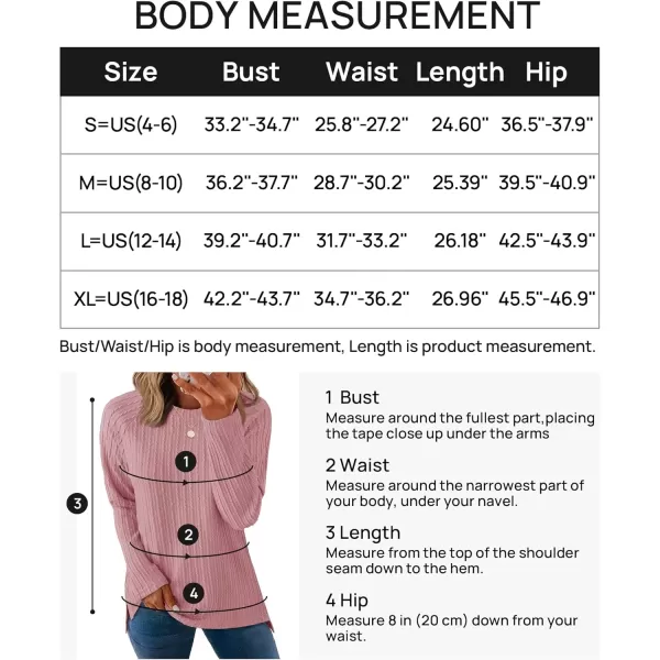 imageZESICA Long Sleeve Shirts for Women Crewneck Side Slit Casual Loose Tunic Tops Lightweight Basic Tee Fashion ClothesPink