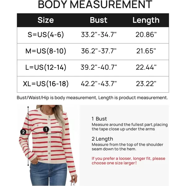 imageZESICA Womens Long Sleeve Striped Sweaters Crewneck Ribbed Knit Shirts 2024 Fall Trendy Pullover TopsRed