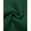 imageZESICA Womens 2025 Short Sleeve Square Neck T Shirts Slim Fitted Summer Ribbed Knit Basic Casual Tee TopsDarkgreen