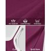 imageZESICA Womens Summer Bodycon Midi Dress Casual Sleeveless Square Neck Side Slit Knit Vacation Long DressesFuchsia