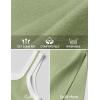 imageZESICA Womens Summer Bodycon Midi Dress Casual Sleeveless Square Neck Side Slit Knit Vacation Long DressesGreen