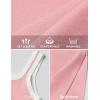 imageZESICA Womens Summer Bodycon Midi Dress Casual Sleeveless Square Neck Side Slit Knit Vacation Long DressesPink