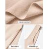 imageZESICA Womens Summer Casual Square Neck Bodycon Midi Dresses Spring Sleeveless Side Slit Knit Beach Vacation Long DressApricot