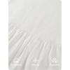 imageZESICA Womens Summer Strapless Smocked Tube Dress 2025 Off Shoulder Ruffle Tiered Flowy Beach Boho Mini SundressWhite