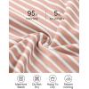 imageZESICA Womens Puff Long Sleeve Square Neck Shirts Fall Causal Trendy Tunic TopsPink