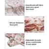 imageZESICA Womens Bohemian Floral Printed Wrap V Neck Short Sleeve Split Beach Party Maxi DressIvory
