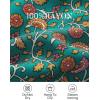 imageZESICA Womens Bohemian Floral Printed Wrap V Neck Short Sleeve Split Beach Party Maxi DressLight Green
