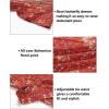 imageZESICA Womens Bohemian Floral Printed Wrap V Neck Short Sleeve Split Beach Party Maxi DressLychee Red