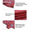 imageZESICA Womens Bohemian Floral Printed Wrap V Neck Short Sleeve Split Beach Party Maxi DressRed