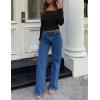 imageZESICA Long Sleeve Shirts for Womens Ribbed Knit Off Shoulder Slim Fit Going Out Tops Outfits 2025 Trendy Fashion ClothesBlack