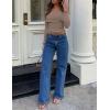 imageZESICA Long Sleeve Shirts for Womens Ribbed Knit Off Shoulder Slim Fit Going Out Tops Outfits 2025 Trendy Fashion ClothesOatmeal