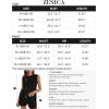 imageZESICA Womens Summer Two Piece Sweater Lounge Sets Casual Knit Trendy Tunic and Shorts OutfitsBlack