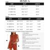 imageZESICA Womens Summer Two Piece Sweater Lounge Sets Casual Knit Trendy Tunic and Shorts OutfitsOrange
