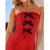 imageZESICA Womens Summer Elegant Off Shoulder Maxi Dress 2025 Sleeveless Mermaid Bodycon Wedding Party Long DressesRed