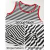 imageZESICA Womens Summer Casual Striped Tank Top Sleeveless Scoop Neck Loose Fit Color Block Tops 2025 Fashion ClothesBlack