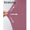 imageZESICA Womens 2025 Summer Mini Bodycon Dress Trendy Fashion Crew Neck Sleeveless Slim Fit Short DressesDustypink