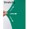 imageZESICA Womens 2025 Summer Mini Bodycon Dress Trendy Fashion Crew Neck Sleeveless Slim Fit Short DressesGreen
