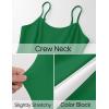 imageZESICA Womens Spaghetti Strap Maxi Dress 2025 Summer Sleeveless Color Block A Line Flowy Party DressesGreen