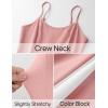 imageZESICA Womens Spaghetti Strap Maxi Dress 2025 Summer Sleeveless Color Block A Line Flowy Party DressesPink