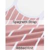 imageZESICA Womes Summer Sleeveless Striped Midi Dress 2025 Knit Casual Elegant A Line Swing Long DressesDusty Pink