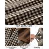 imageZESICA Plaid Mini Skirt for Womens 2025 Summer High Waist A Line Bodycon Pencil Skirts TrendyMocha