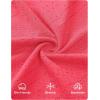 imageZESICA Womens 2025 Short Sleeve Eyelet T Shirts Crew Neck Flowy Loose fit Summer Basic Casual BlousesWatermelonred