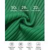 imageZESICA Womens Ribbed Tank Tops Summer Sleeveless V Neck Shirts Casual Sexy Slim Fitted Basic Knit TeesGreen