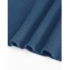 imageZESICA Womens Summer Sleeveless Tank Tops Ribbed High Neck Racerback Slim Fitted Color Block Casual ShirtsDarkblue