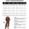 imageZESICA Womens Short Sleeve V Neck One Piece Jumpsuits Summer Casual Overalls Drawstring Waist Romper Outfits with PocketsCoffee