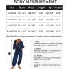 imageZESICA Womens Short Sleeve V Neck One Piece Jumpsuits Summer Casual Overalls Drawstring Waist Romper Outfits with PocketsNavy