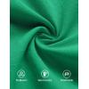 imageZESICA Womens Summer Sleeveless Tank Tops Crewneck Tie Front Loose Flowy Ruffle Peplum Babydoll BlousesGreen