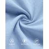 imageZESICA Womens Summer Sleeveless Tank Tops Crewneck Tie Front Loose Flowy Ruffle Peplum Babydoll BlousesSky