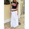 imageZESICA Womens 2025 Summer Short Sleeve Crop Tops Crewneck Graphic Baby Tees Y2K Slim Fit Basic ShirtsBlack