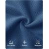 imageZESICA Womens Summer Crop Tops Casual Short Sleeve Crew Neck Ribbed Knit Loose Sweaters 2025 Trendy Shirts OutfitsDark Blue