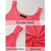 imageZESICA Womens Summer Eyelet Tank Tops Loose Trendy Scoop Neck Sleeveless Flowy Beach Vacation ShirtsPeach
