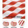imageZESICA Womens Summer Two Piece Outfits Crop Tank Tops and Wide Leg Pants Striped Lounge Beach Travel SetsRust