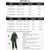 imageZESICA Womens 2 Piece Outfits Sweater Set Long Sleeve Mock Neck Knit Pullover Top High Waist Pant Tracksuit Lounge SetsForestgreen