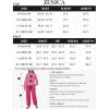 imageZESICA Womens 2 Piece Outfits Sweater Set Long Sleeve Mock Neck Knit Pullover Top High Waist Pant Tracksuit Lounge SetsRose